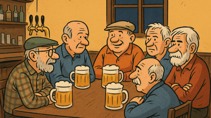 satirický seriál Dědkové