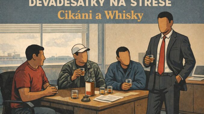 Popíjení v kanceláři