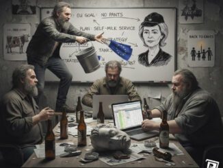 Satira, schůze redaktorů Degeneru