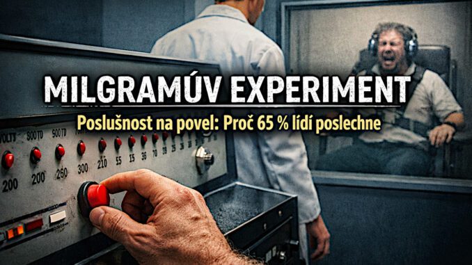 Milgramův experiment poslušnosti
